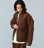 Edwin 505Z Duck Made in Dark Brown Jacket, Heavy-Duty Fabric, Japan, Men's,