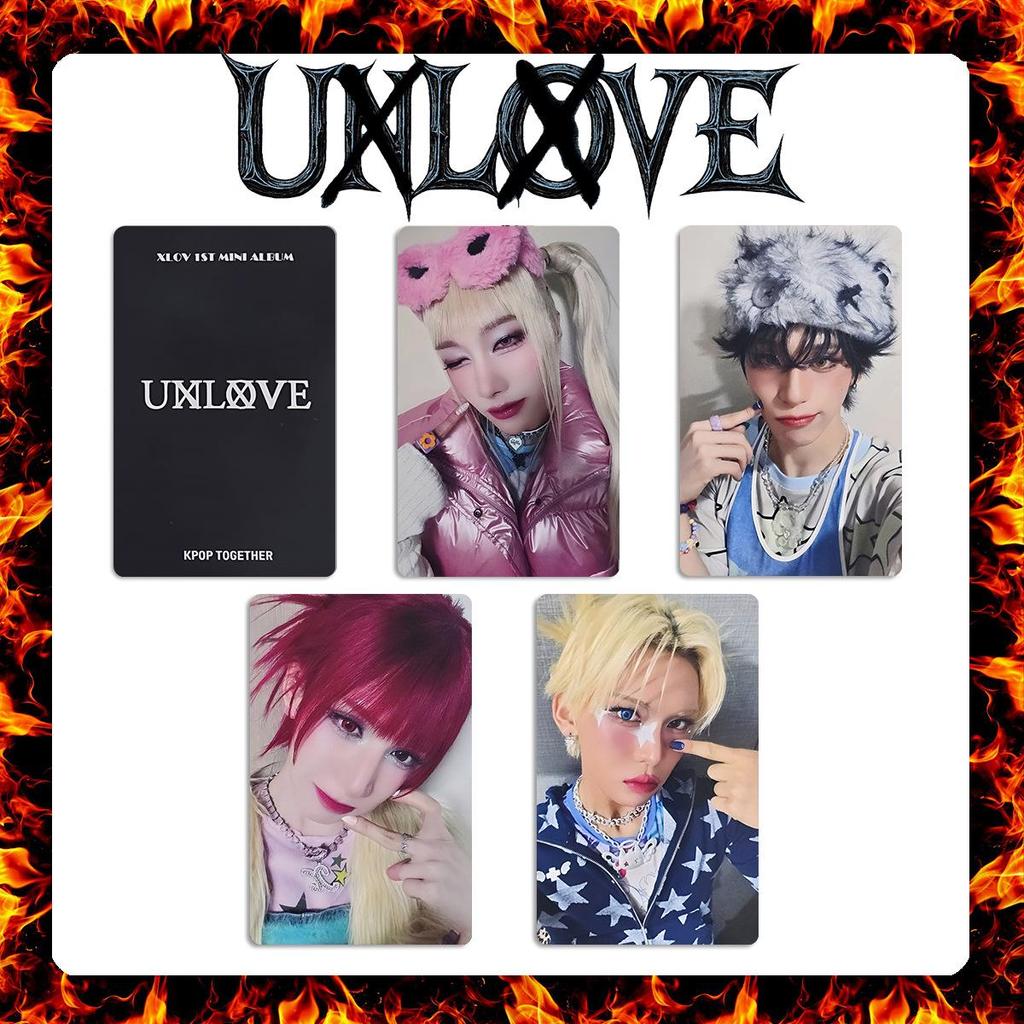 XLOV UXLXVE Album Photocards & Haru Style Jump Up Bonus Cards UNLOVE Edition.