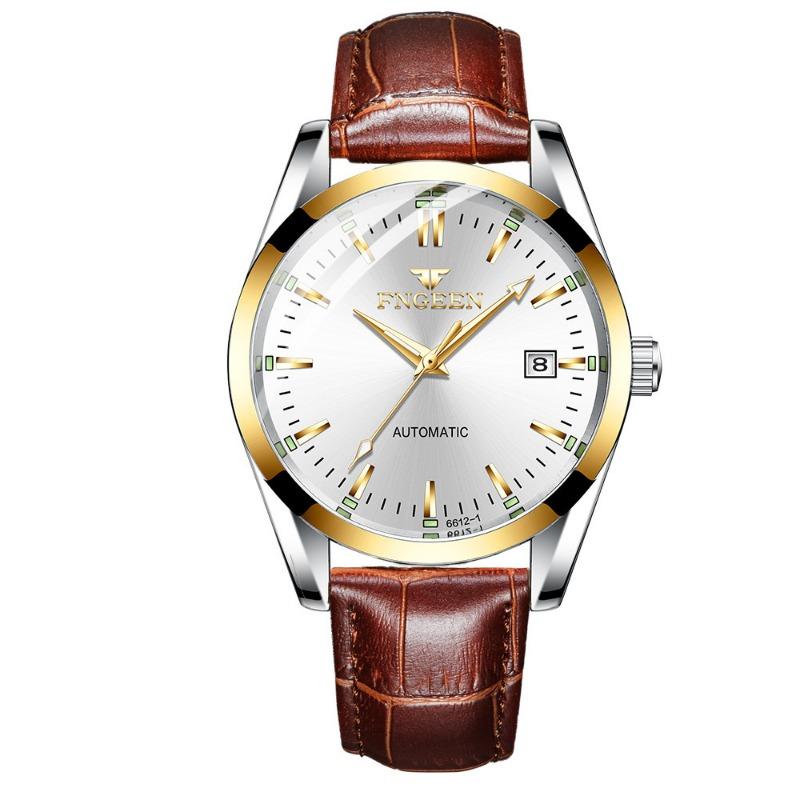 Top-Marke Mode Mechanische Uhr Herren Schwarz King Kong Herrenuhr Marke Wasserdicht Koreanisch Business Tourbillon Hohl Uhr