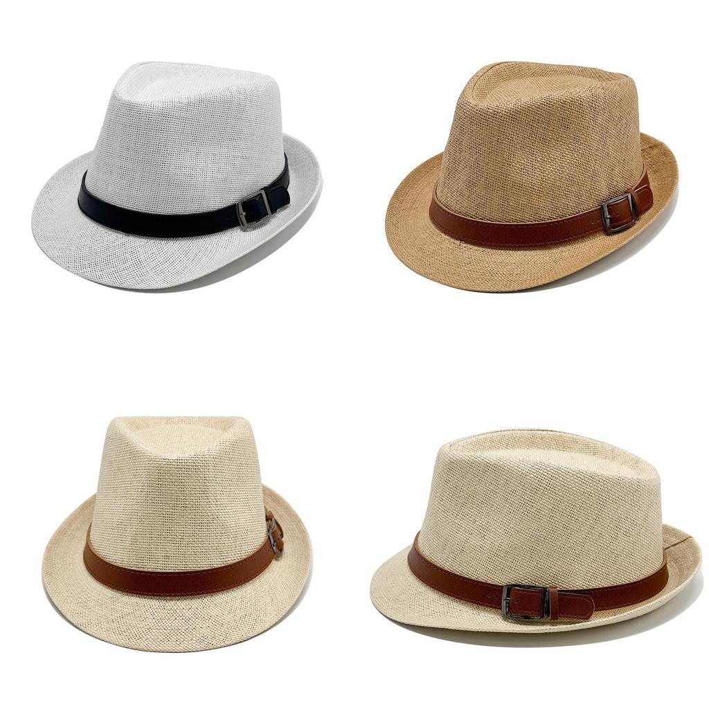Sommer Strohhut mit Sonnenschutz und atmungsaktivem Design für Damen Herren