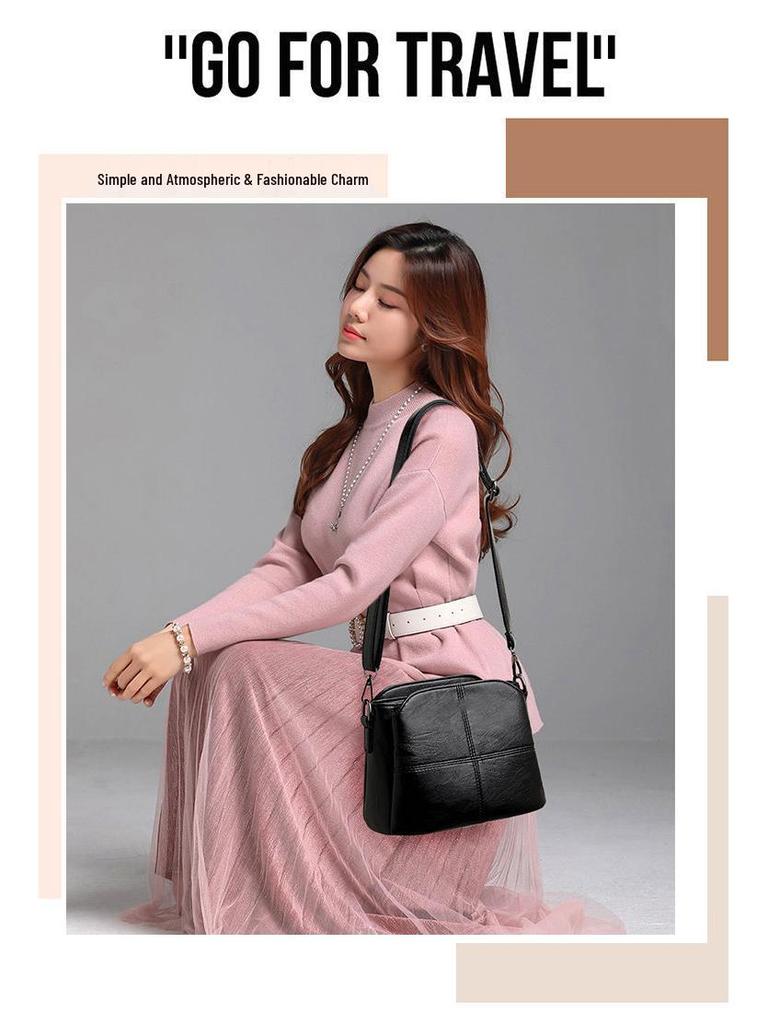 Korean Style 2025 Women's Bucket Bag - Elegant, Versatile Crossbody and Shoulder Bag
