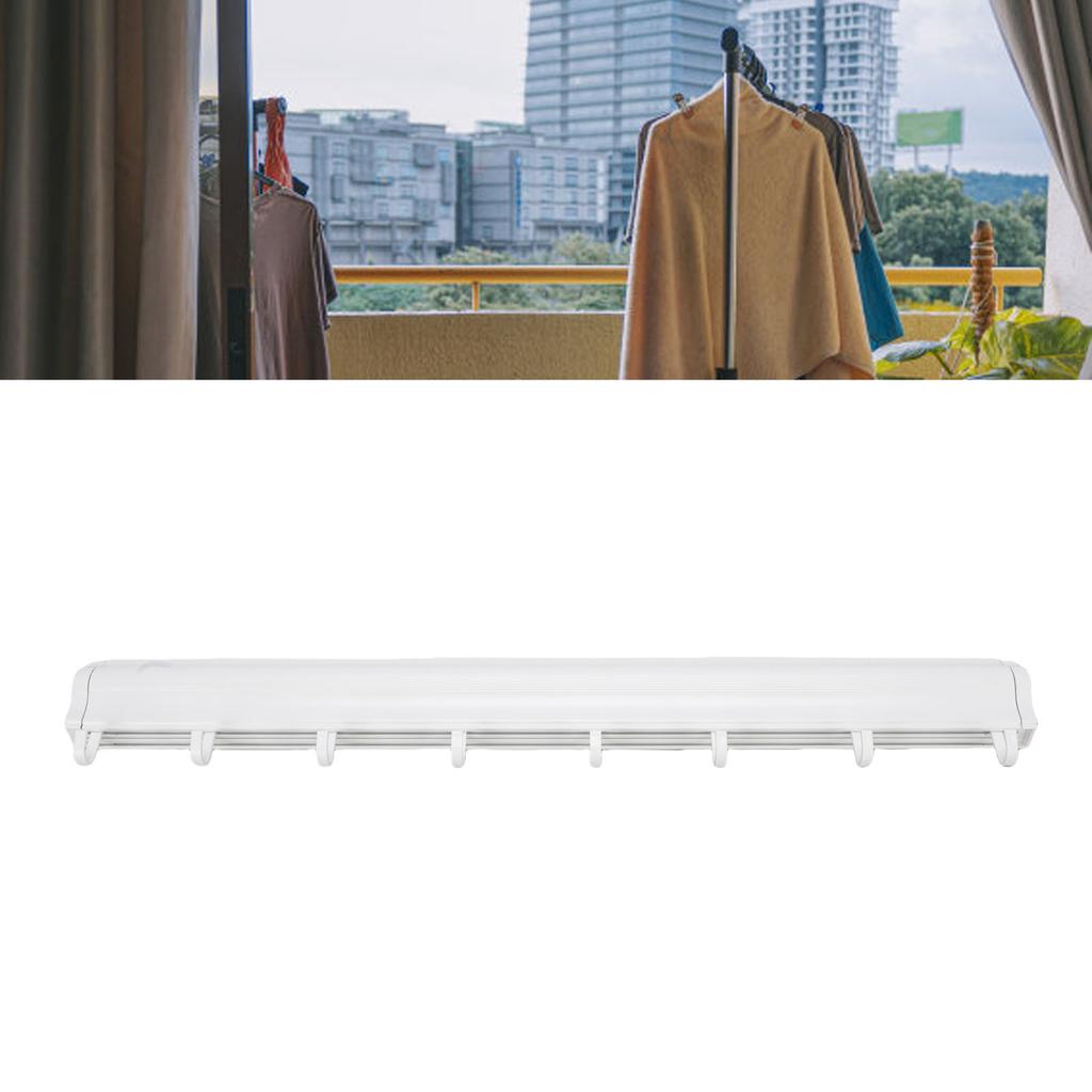 Wall Mounted Clothes Drying Rack 23.6 Inch Retractable   Laundry Drying Mesh Net for Laundry Room Bathroom