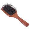 Paddle Hair Brush Wooden Handle Easy Detangling Scalp Massage Hair Brush Comb for All Hair Types