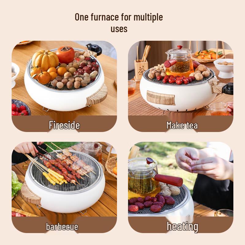 Chinese Style Electric & Charcoal BBQ Grill X410