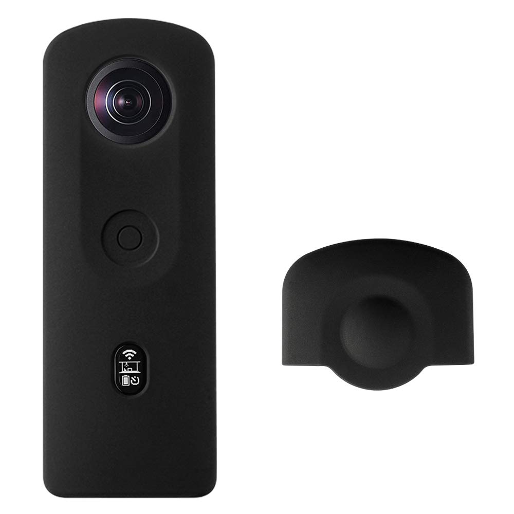 

Ricoh Theta SC2 Cover Protective Case with Microphone Hole and Lens Cap for 360 Full Spherical Camera SC3102