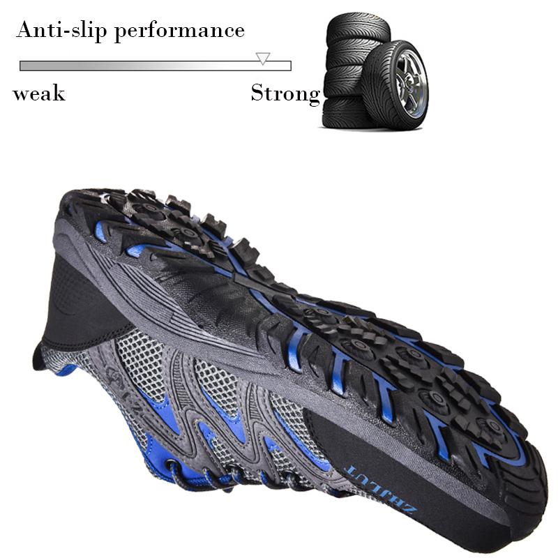 36-44Men's/Women's Mesh Breathable Hiking Shoes Fashion Wear-resistant Non-slip Hiking Sneakers