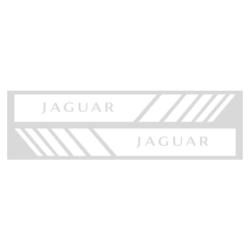 2 stuks Auto PVC Streep Racing Strepen Achteruitkijkspiegel Stickers Voor Jaguar XF XE XJ XJ8 X351 F Pace X Type F Type Ketting Tijera Kleding Sleutelhanger