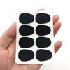 YANYULI Mouthpiece Patch Clarinet Saxophone Cushion 32 Pieces Oval Cushion Durable Practical Protective Cushion Rubber Material
