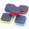 Square Pocket Hard Case Storage Bag for Headphone Earphone Earbuds TF SD Card
