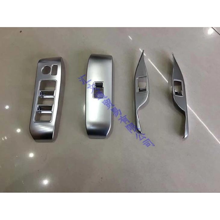 For Toyota Alphard Vellfire AH30 2016- Car Door Window Armrest Cover Switch Panel Trim Molding Garnish Right Hand Drive ABS Chrome