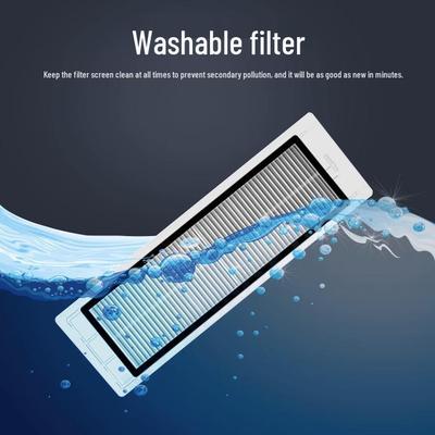 Kompatible Seitenbürste, Filter und Wischmopp für Xiaomi Mijia 1S/Stone S50/T6/T7 Saugroboter