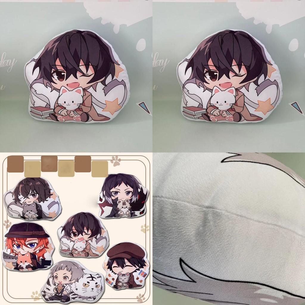 Anime Plush Pillow With Bungo Stray Dogs Characters