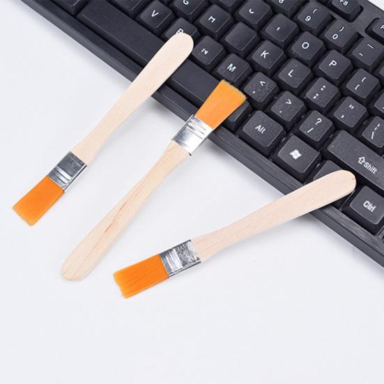 10Pcs/Set Keyboard Cleaning Multifunctional Soft Bristles Brushes Anti-static Computer Keyboard Gap Dust Cleaning