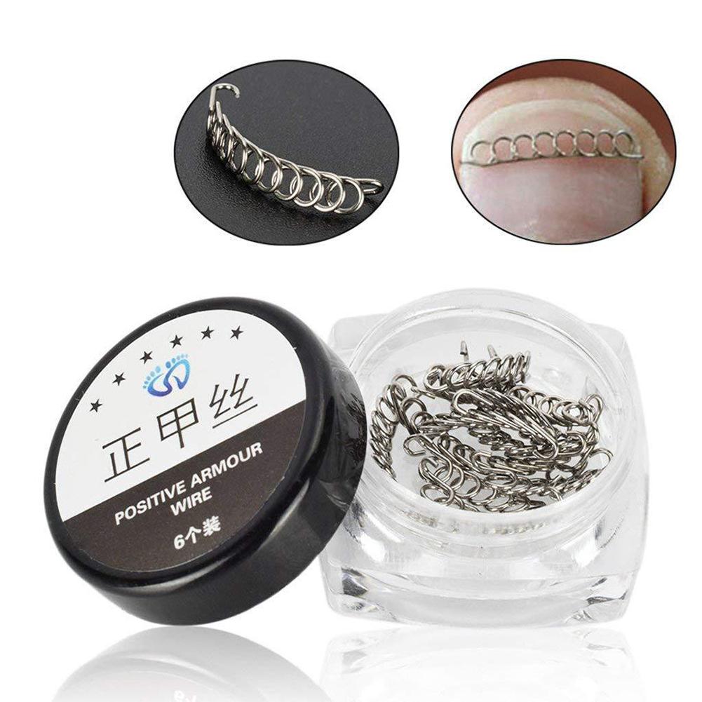 12 Pcs/box Ingrown Toe Nail Correction Pedicure Wire Fixer Paronychia Recover Tool