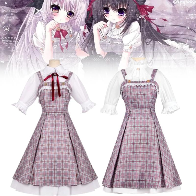 Manakashi Honjo Kanzaki Manami Cosplay Costume Dress Halloween Party Performance