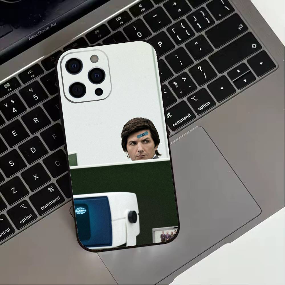 S-Severance Mark Scout Phone Case For iPhone 17,16,15,14,13,12,11 Plus,Pro Max,XS,Soft Silicone Black Cover iPhone15pro