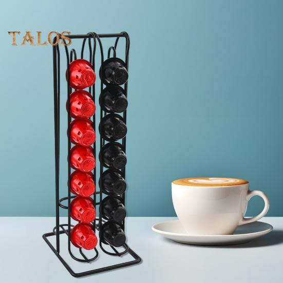 Porta capsule di caffè, grande capacità, robusto, portante, alta stabilità, supporto per capsule di caffè da banco