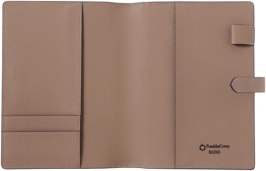 Franklin Planner Microfiber Organizer Cover, A5, Burnt Amber, 86265