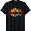 Nature Reflection Forest Trees Outdoor Wildlife Short Sleeved Round Neck Y2k Tshirt Men New In Top Tees Mens TShirt 35857