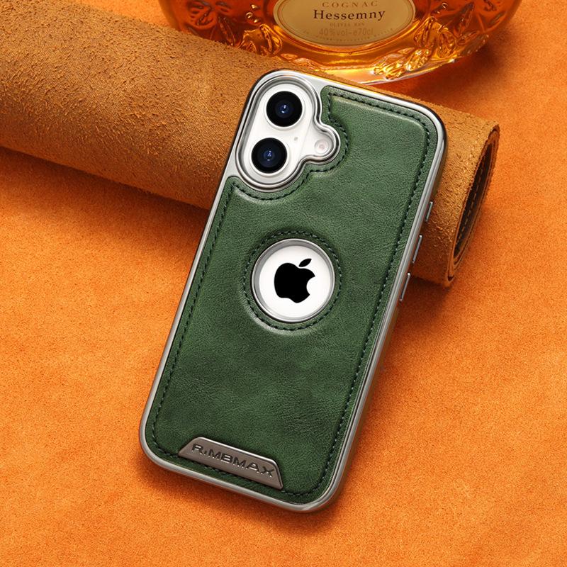 The Apple 16promax Phone Case Is Suitable for IPhone15. It Is A High-end 14 Magnetic 13 Full Cover 12 Anti-drop Leather Case