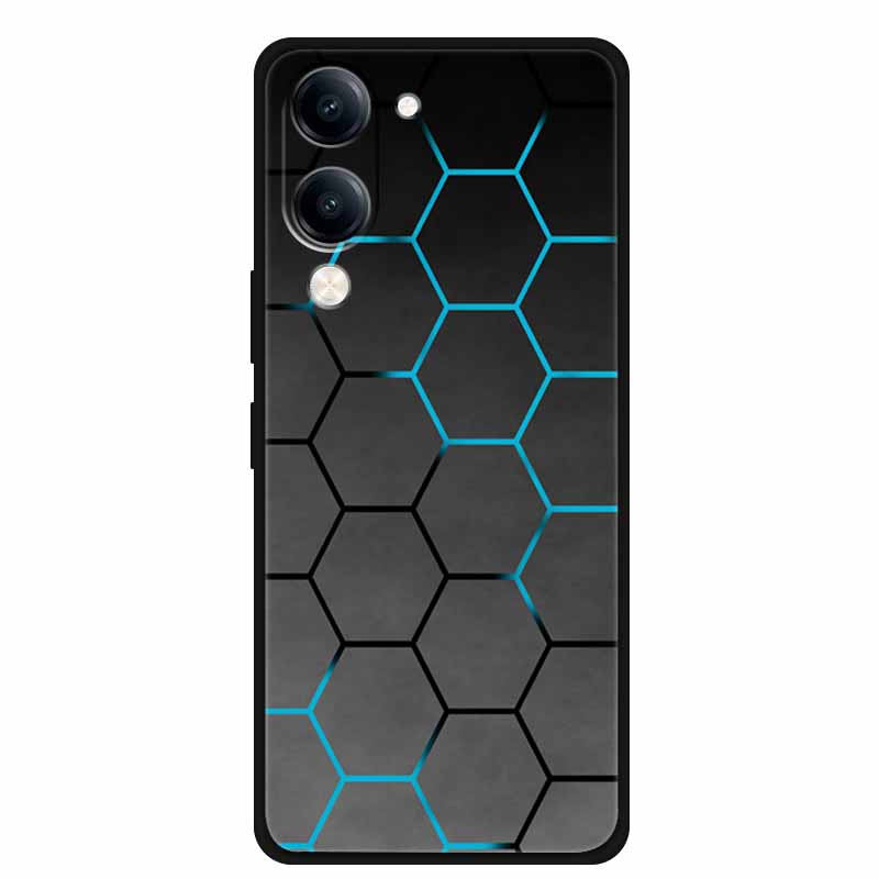 Case For Vivo Y04 Y04S Y37C 4G Soft Silicone TPU Protector Shell Cartoon Lovely Gift Anime Phone Cover Capa Y 04 04S 37C Bumper