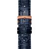 Tissot Lederarmband blaues Zifferblatt Herren Modeuhr T116.617.36.042.00