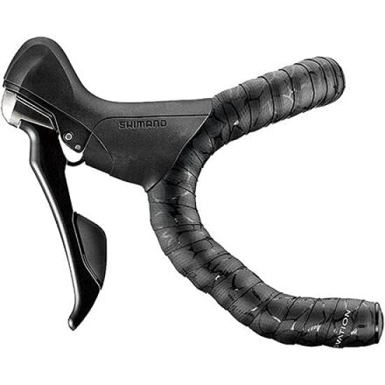 CICLOVATION Leather Touch Magma Bar Tape [Black ASH]