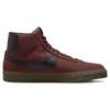 Nike Zoom Blazer Mid SB Ochsenbraun Unisex Sneaker Gummi-Dunkelbraun Schwarz 864349-204