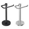 Universal Application Freestanding Steel Towel Rack Spacious Towel Brackets for Bathroom Strong Build Any Decors