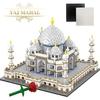 Wyswyg Taj Mahal Architektur, 4146 Teile Mikro Nano Blöcke, 3D Puzzle, Baustein Modell für Kinder, Basteln Erwachsener