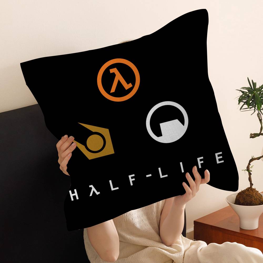Game Half Life Pillow Cover for Bedroom Room and Living Room Sofa Decorative Cushion Cover