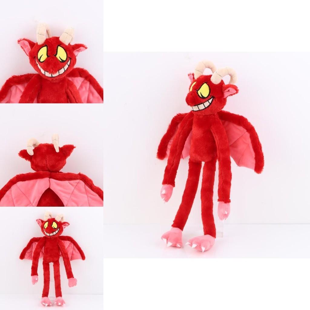 Cuphead Secreto Red Demon Plush Toy Extremely Soft Squishy 17.7in Stuffed Doll