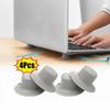 4Pcs Laptop Silicone Suction Feet Portable Cooling Elevator Pads Laptops Notebook Soft Stand Pc Laptop Height Increase Bracket