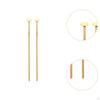 2 Glockenspiel Mallet Sticks with Rubber Head for Marimba Use