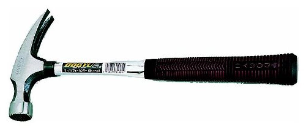 Dogyu Industry Dogyu Pipe Handle 2x4 Hammer, 450g, with Stopper, 01005