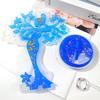 DIY Crystal Epoxy Silicone Jewelry Holder Mold - Beautiful Woman Ornament Display Stand and Mirror