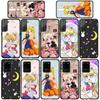 Cover for iPhone 16 15 Xiaomi Redmi Note 14 13 12 11 Pro Max X 8 9 16e Samsung Galaxy S25 S24 S23 Moto OPPO Huawei Girl Sailor Anime Moon Phone Case
