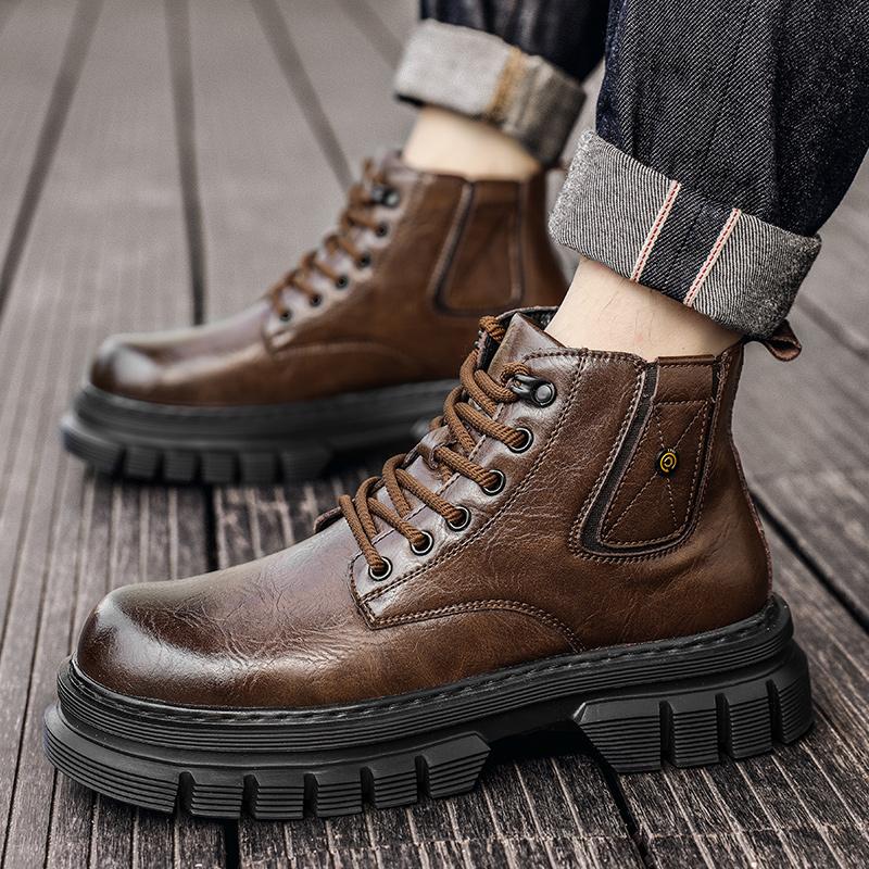 Kožené boty Ležérní společenské boty pro muže Společenské Tenisky Pánské Mokasíny Mokasín Tenisky Pánské Designérské