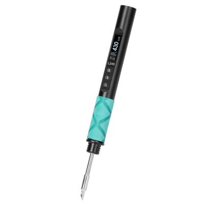 Mini fer à souder électrique intelligent, station de soudage portable, écran OLED de 0,91 pouce, entièrement