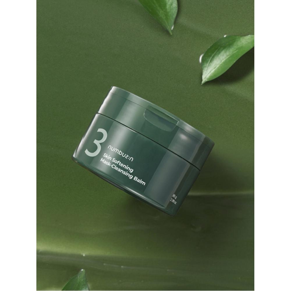 Numbuzin No. 3 Green Tea Charcoal Pore Cleaning Pack Balm NONE