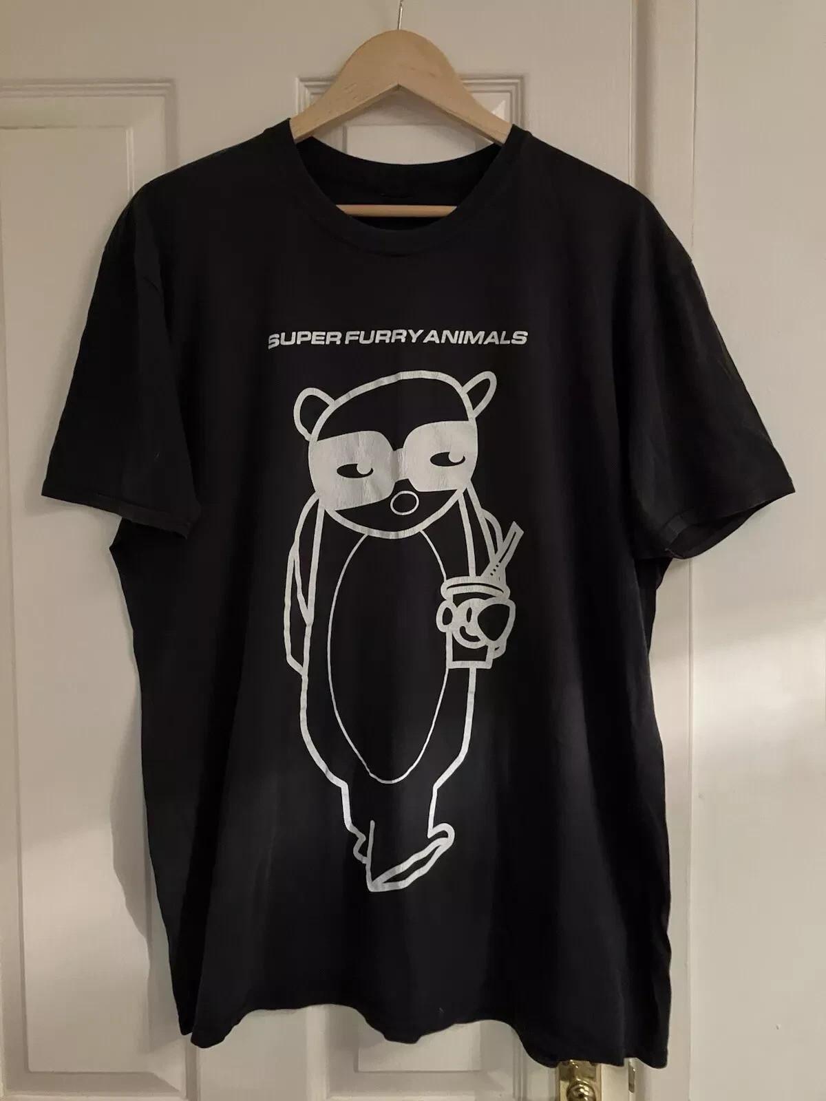 Collection Super Furry Animals Band Tour Album S to 5XL T-shirt S