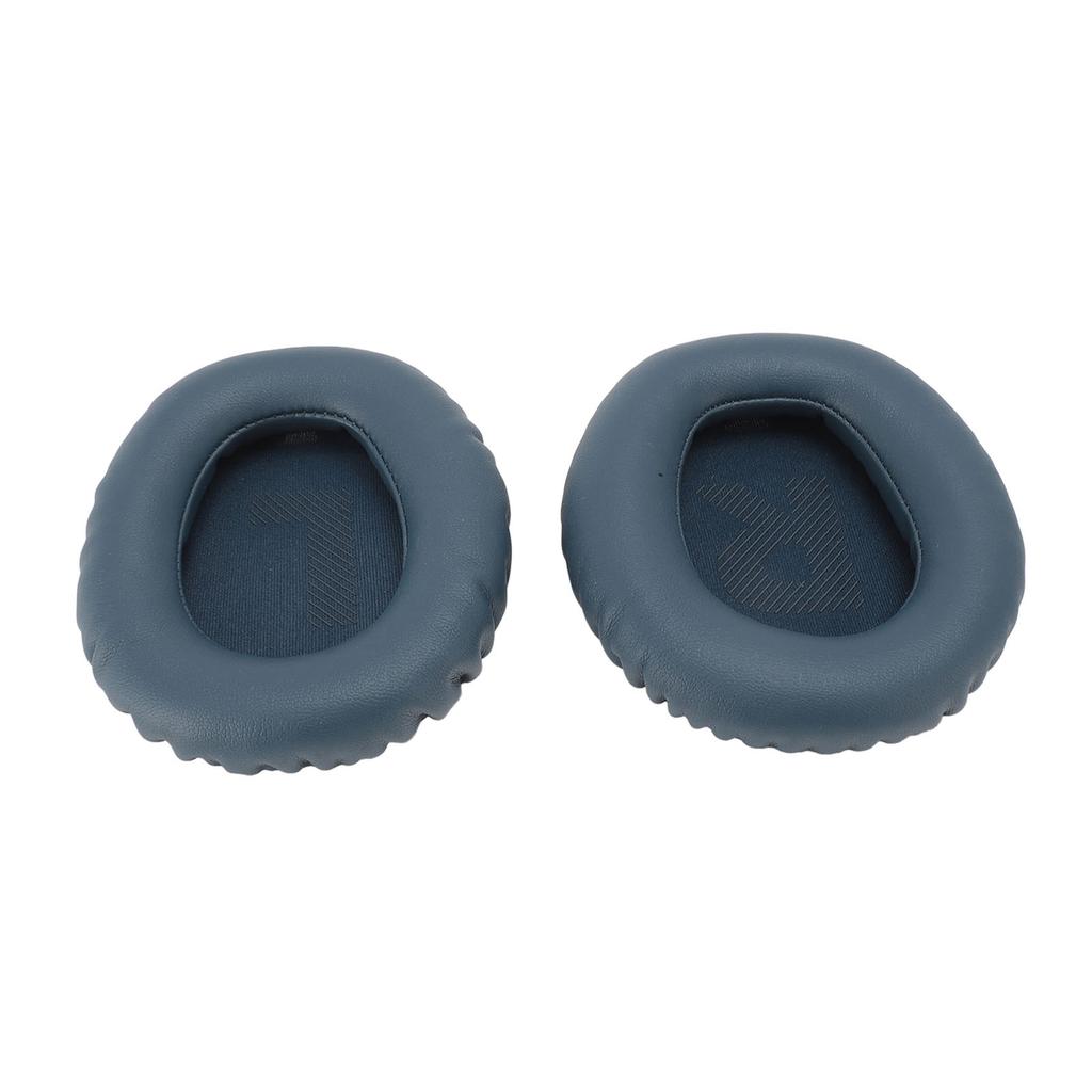 Replacement Ear Pads Professional Soft Protein PU Leather Comfortable Ear Cushion for Q100 Blue