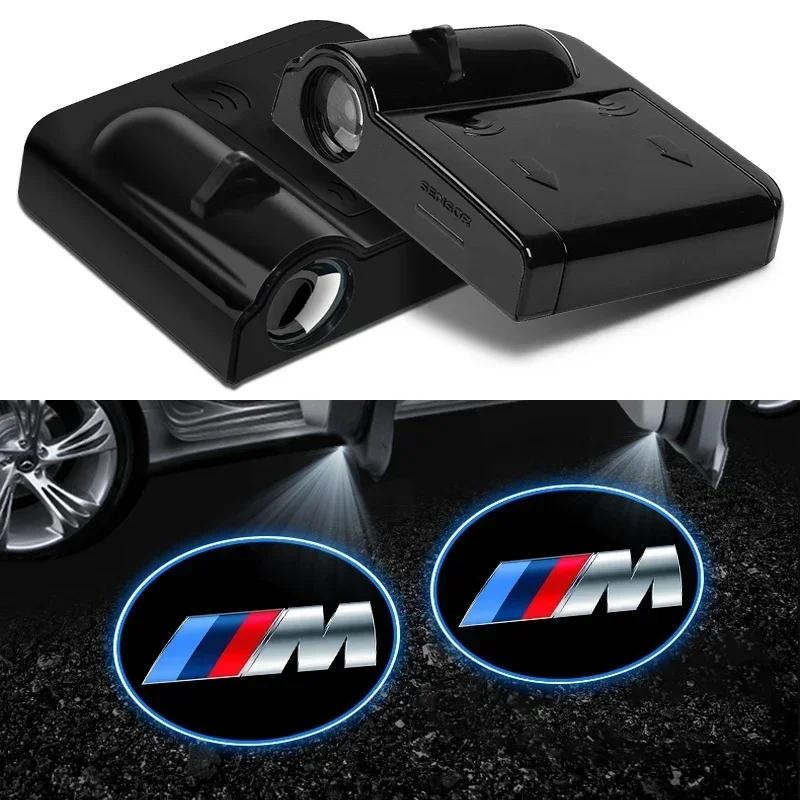

E90 For BMW LED Car Door Welcome Lights Laser Projector Wireless Car HD Courtesy Lamp For Bmw M3 M4 M5 M6 F20 F30 G20 F31 F34 F