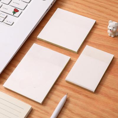 1Pcs 50sheet Korean Creative Transparent Internet Celebrity Perspective Cute Message N Times Sticker Tearable Sticky Note Paper