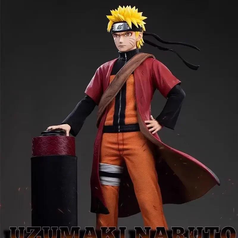 26cm Anime Naruto Figurine Uzumaki Naruto Sennin Mode Action Figure Shippuden Decoration Figures Statue PVC Collection Dolls Toy