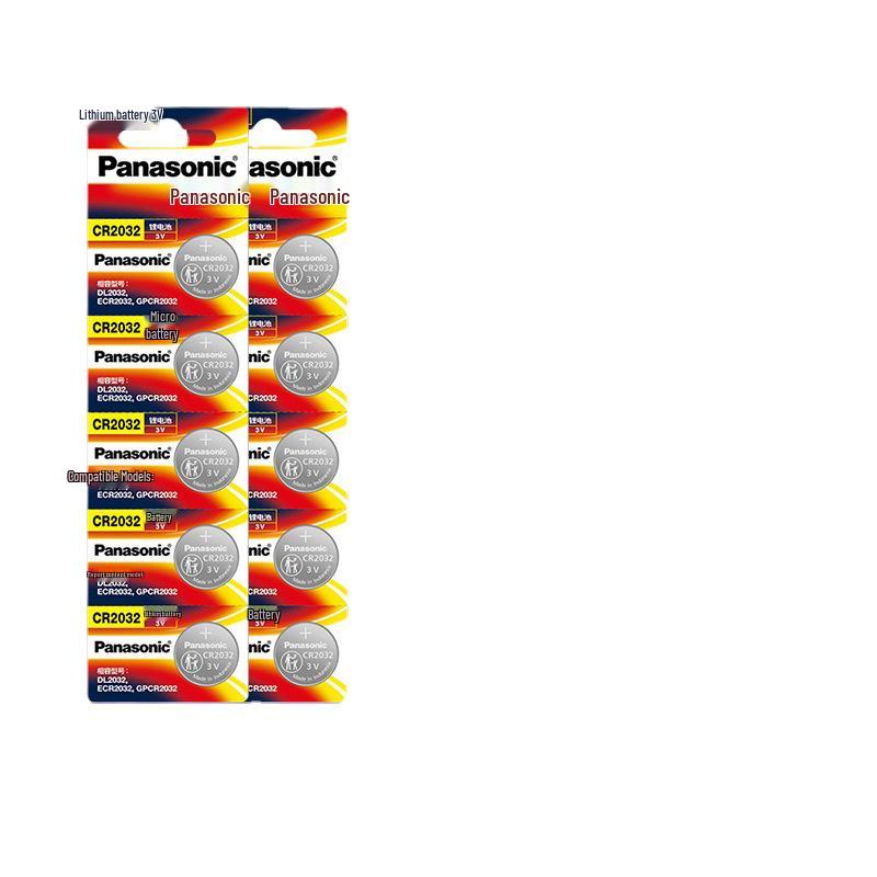 CR2032/CR2025 3V Lithium Button Battery for Motherboards, Remote Controls, Scales, and Cars