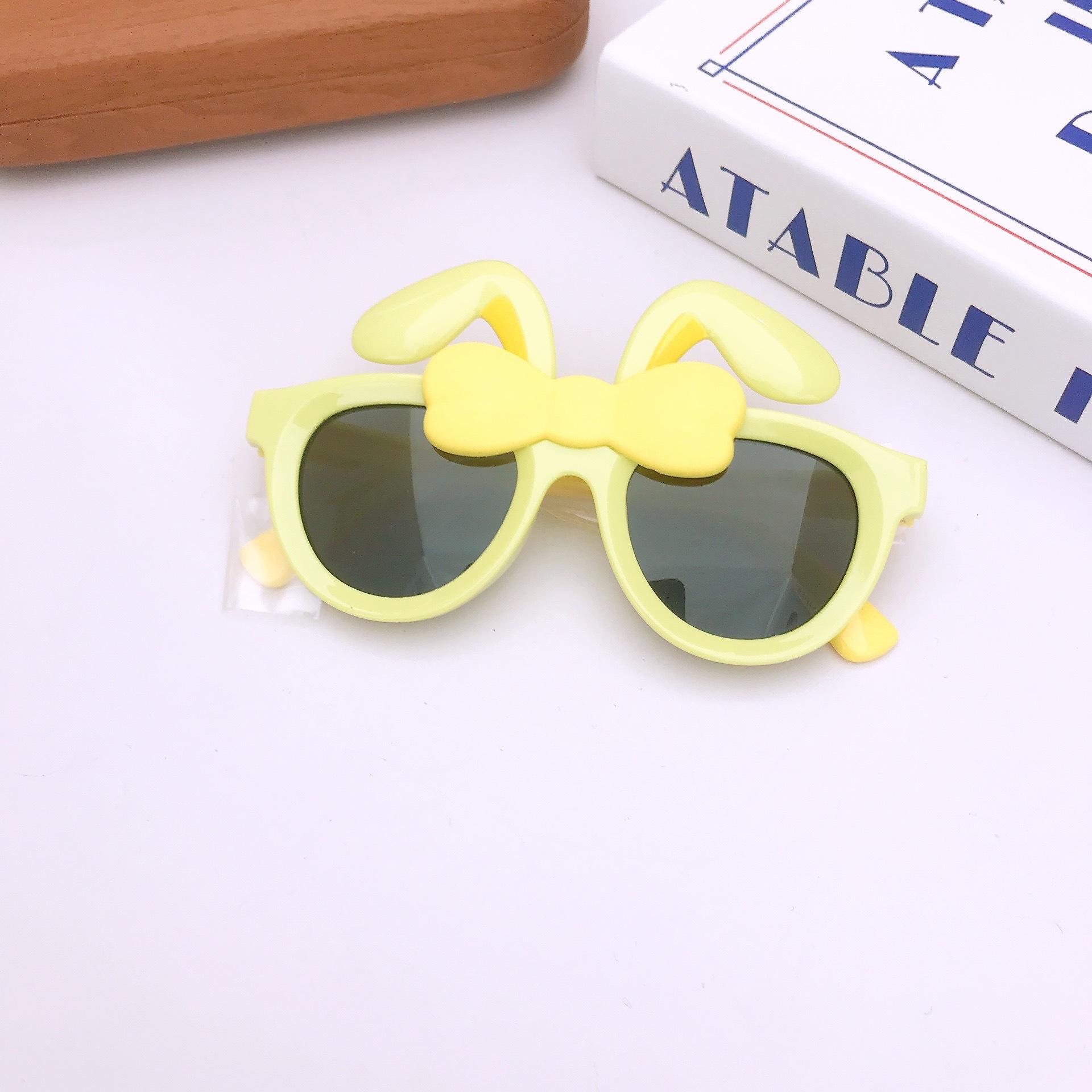 

Детские солнцезащитные очки Bow Bunny, милые очки для девочек, цветные очки для мальчиков