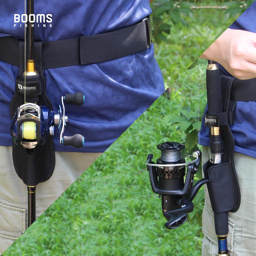 Booms Fishing P04 Rod Holster for Shore Fishing and Run and Gun Fishing