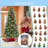 Christmas Blind Box Series Acrylic Chick Hangings For Holiday Tree Decoration