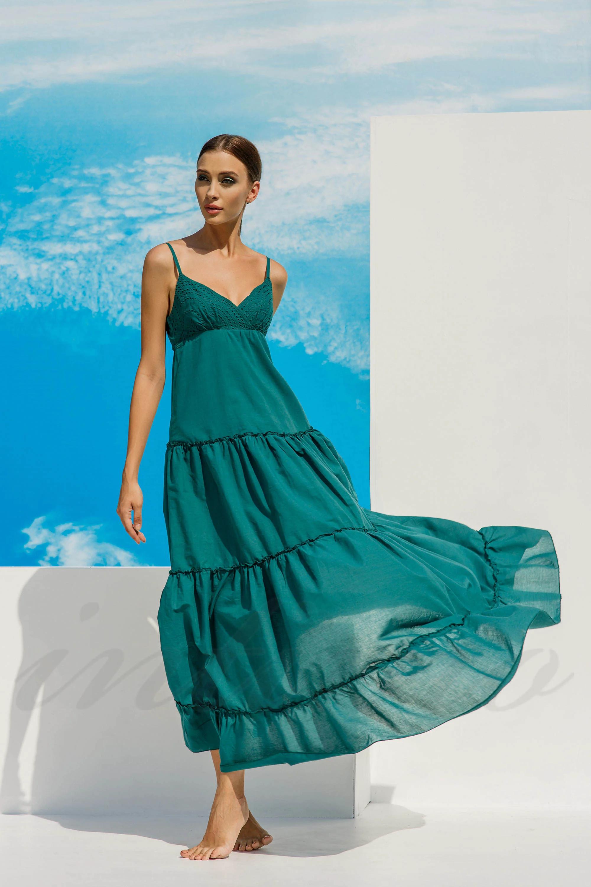 

Сарафан Ora (51814) 48(XL) зелений